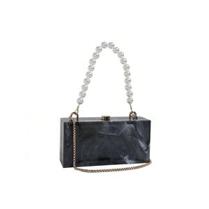 Women's Designer Evening Clutch Luxury Crystal Resin <b>Purse</b> Fashion Accessory - Product Image 4