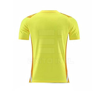 เสื้อฟุตบอลพิมพ์ลายดิจิทัลตามสั่ง ระบายอากาศได้ดี ชุดทีมฟุตบอล พิมพ์ลายด้วยความร้อน โพลีเอสเตอร์ 100% แขนสั้น - Product Image 2