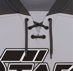 Camiseta de hockey sobre hielo de poliéster 100% de alta calidad personalizada, servicio OEM para diseños de sublimación de jugadores de hockey - Product Image 4