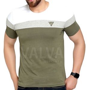 Camiseta Casual Ligera de Algodón 100% de Alta Calidad para Hombre, Corte Regular, Cuello Redondo, Diseño Estampado, Secado Rápido, Color Liso - Product Image 1