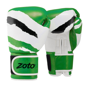 Guantes de Boxeo de Cuero Sintético Duradero, Nuevo Diseño, Guantes de Boxeo para Entrenamiento, para Hombres y Mujeres, para Sparring y Competencia - Product Image 3