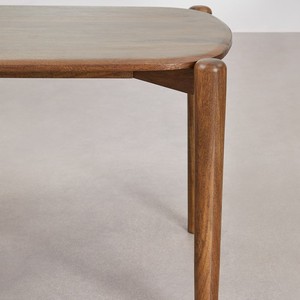 Mesa de comedor rectangular Vandana Hexa Astra de 200x90 cm en madera de mango Gina - Product Image 5