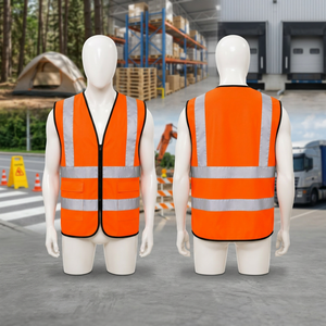 Gilet de sécurité idéal pour le camping, les travailleurs routiers, les usines, les entrepôts, la route, la construction et les transporteurs. - Product Image 4