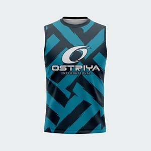Custom ODM OEM <b>t</b> <b>shirt</b> 100% <b>polyester</b> men <b>shirt</b> Drop shoulder sleeveless tee Men drop shoulder <b>shirt</b> - Product Image 2