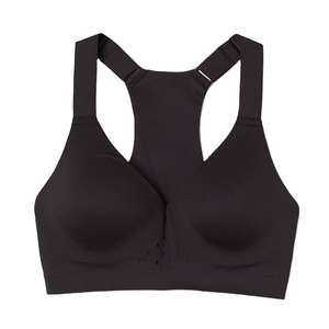 Sujetador deportivo de un solo hombro para mujer, talla grande, acolchado, de alto soporte, sin espalda, transpirable, con forro de algodón y elastano, ligero - Product Image 1