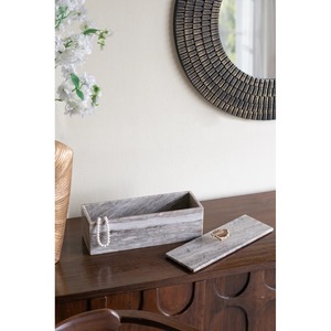 Elegant Marble <b>Storage</b> Box With Crystal Handle Luxury Jewelry Organizer <b>For</b> Home Decor <b>Dressing</b> <b>Table</b> <b>Storage</b> Gift Item Premium - Product Image 5