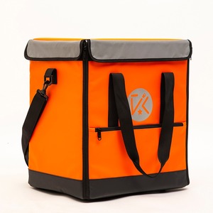 Mochila de reparto de comida de gran capacidad, multifuncional, color naranja medio, de nuevo diseño. - Product Image 2