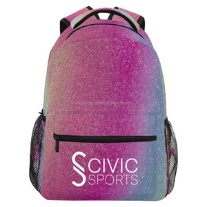 Mochila Vintage Impermeable con Brillantina, Cierre de Cremallera, Forro de Poliéster, Logotipo Personalizado para Equipos de Animación, Estudios de Danza, Clubes de Porristas - Product Image 6
