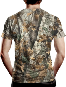 เสื้อยืดล่าสัตว์คุณภาพเยี่ยมสำหรับผู้ชาย รุ่นใหม่ล่าสุด ผ้า Soft Shell ปรับราคาได้ พร้อมลายพิมพ์ เสื้อสำหรับล่าสัตว์ - Product Image 3