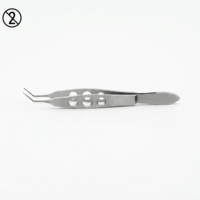Forceps Kelman-McPherson jetables à usage unique en titane, instrument chirurgical ophtalmique pour la chirurgie oculaire de précision, cataracte