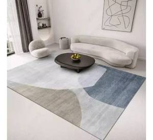 Ensemble de tapis de luxe tuftés à la main, design moderne, aspect élégant, style unique, adapté aux animaux domestiques, motifs floraux multicolores disponibles, pour salon. - Product Image 1