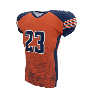 OEM Service Customizable 100% Polyester Breathable Printed Stitched Pullover Short Sleeve American Football Jersey for Adults - Product Image 4