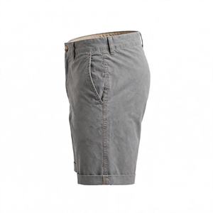 Shorts chino pour homme, coupe droite, en coton léger, décontractés pour l'été, avec poches, couleur unie, légers, respirants, personnalisables - Product Image 4