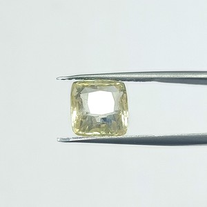 Zafiro amarillo natural de 6.54 quilates, talla cojín, de Sri Lanka, piedras sueltas para la fabricación de joyas y anillos YSCIH-103 - Product Image 4