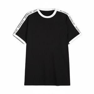 Conjunto de Camiseta y Pantalones Cortos Deportivos Personalizados para Hombre, Traje Deportivo Transpirable de Algodón, Ropa Deportiva Informal de Dos Piezas, Ropa para Gimnasio, Correr y Entrenamiento - Product Image 2