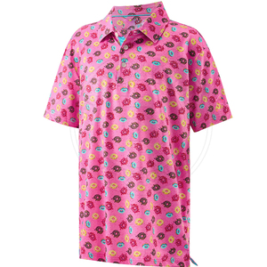 Polos de Golf de Alto Rendimiento para Jóvenes, Tela Transpirable y Cómoda para Entrenamiento Juvenil, Actividades Deportivas y Juego al Aire Libre - Product Image 1
