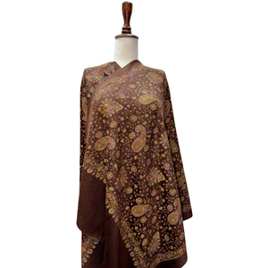 Écharpes et Étoles Brodés Personnalisés pour Femmes en Coton Viscose, Finition Douce, Vêtements Traditionnels, Tenues de Soirée, Fabrication OEM ODM en Gros - Product Image 1