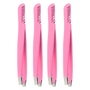 Pinzas con peine para maquillaje, herramienta de aseo, moldeador de cejas, depilador, recortador, peine para el cabello, herramientas de precisión para el rostro, pinza para pestañas - Product Image 1