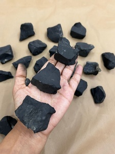 Shungite brute, cristal de guérison naturel, pierre brute, Reiki, chakra, méditation, protection énergétique, décoration de la maison, pierre cadeau - Product Image 5