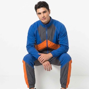 Custom Men's Waterproof Nylon Windbreaker <b>Jacket</b> & Pant Set Zip Closure Custom Oversize Sportwear Streetwear Casual Tracksuit - Product Image 4
