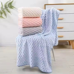 Luxury Fast-Drying Microfiber Bathrobe for Adults Children Customizable Logo Disposable Spa Bathroom Shower <b>Towel</b> Polyester - Product Image 5