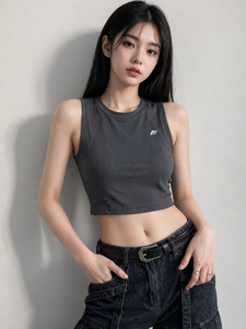 Wholesale Fitness Sports Girls Tank <b>Top</b> Blank Blouses & Shirts Workout Gym Athletic Women Custom Yoga-Tank <b>Tops</b> women's shirt - Product Image 2