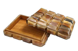 Luxury Handcrafted Buffalo Horn Jewelry <b>Box</b> – Polished Eco-Friendly Horn Bracelet <b>Storage</b> Gift <b>Box</b> for Home Decor - Product Image 2