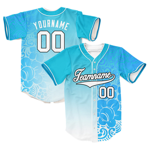 Vente en gros de maillots d'entraînement de baseball personnalisés de haute qualité et bon marché pour les équipes américaines, imprimés avec le nom de tous les joueurs, livraison rapide - Product Image 3