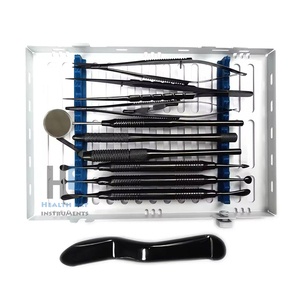 Kit de Cirugía Dental de 10 Piezas, Juego de Instrumentos Dentales Profesionales de Acero Inoxidable para Cirugía Oral, Extracción y Procedimientos de Implantes - Product Image 6