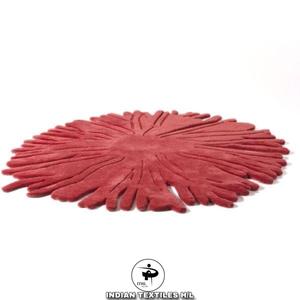 Alfombra de Lana de Lujo Hecha a Mano con Diseño Personalizado, Alfombra de Látex de Alta Calidad con Diseño de Textiles Indios, Alfombra al por Mayor para Sala de Estar - Product Image 3