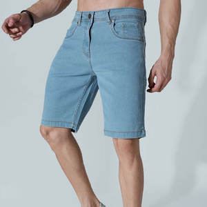 Shorts en jean classiques décontractés pour homme, légers et faciles à porter, parfaits pour les week-ends d'été - Product Image 3