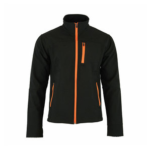 Custom Mens Soft Shell Waterproof Rain <b>Fleece</b> Softshell Jacket - Product Image 2