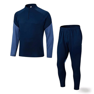 Conjunto Deportivo de Entrenamiento a la Moda, Secado Rápido, 100% Poliéster, Cómodo, Absorbe la Humedad, Tallas Grandes, Ropa Deportiva de Fútbol - Product Image 5