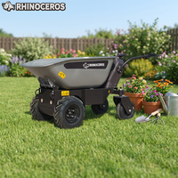 Minipala Elettrica Rhinoceros KS450E, Carico 450kg, Motore 0.8KW, Benna 0-2CBM, Mini Dumper, Batteria 1.5kWh, per Agricoltura, Foreste e Parchi