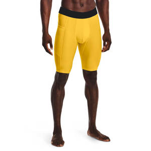 Trendy <b>Men</b> <b>Compression</b> <b>Shorts</b> with Elastic Waist Casual Smooth Quick Dry Fabric Perfect for Running and Fitness Classes - Product Image 1