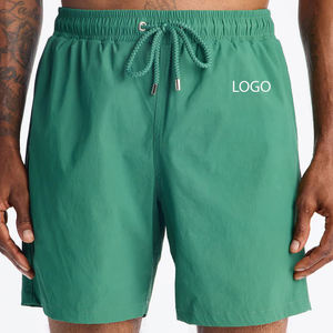 Shorts d'été pour hommes, vêtements décontractés, avec logo personnalisé, matière de haute qualité, respirante et avec cordon de serrage, prix avantageux - Product Image 1