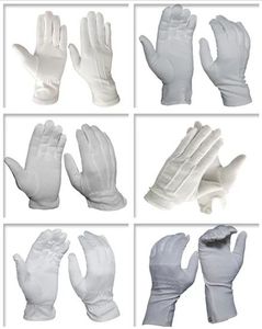 Guantes de Algodón Blanco para Tuxedo Formal, Desfiles, Guardias y Ceremonias - Product Image 4