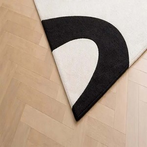 Modern Luxury Hand Tufted Wool Rug Premium Home Styling rug Contemporary Designer Artistic Statement Rug For Bedroom Home Decor - Product Image 6