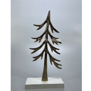 Luxury Handmade Brass Christmas <b>Tree</b> Decoration <b>Tabletop</b> Ornament Festive Metal <b>Tree</b> Figurine Home Decor Gift Holiday Decor - Product Image 3