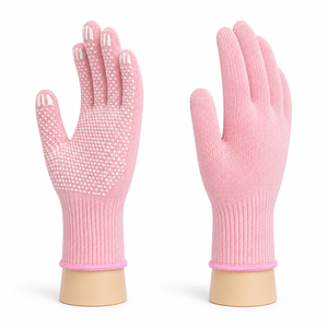 Gants en PVC à pois industriels, usage général, antidérapants, conçus pour une manipulation confortable, motif à pois durable, flexibles pour les mains - Product Image 2