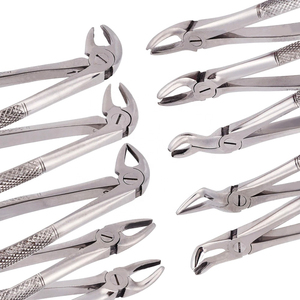 Juego de 10 Pinzas de Extracción Dental Manuales de Acero Inoxidable de Grado Médico de Alta Calidad, Certificación CE ISO para Adultos - Product Image 2