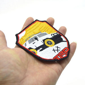 Premium Custom Embroidery <b>Patch</b> for Clothing Heat Press Iron <b>On</b> <b>Sew</b> <b>On</b> 3D Logo Applique Badge Jackets Jeans Uniforms Wholesale - Product Image 1