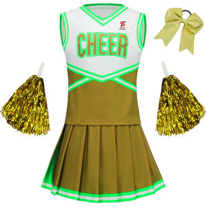 Uniforme de cheerleading pour femmes Solid Trader de haute qualité, confort ultime, ajustement dynamique, respirant, coutures renforcées - Product Image 1