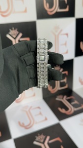 Reloj de Lujo Victoriano con Diamante Moissanite de 50.50 CT, para Hombre y Mujer, Caja de Acero Inoxidable, Cristal Digital Ronda - Product Image 5