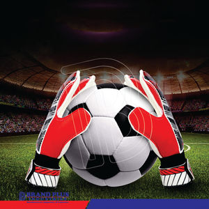 Gants de gardien de but professionnels Brand Plus pour le football et le futsal, respirants, en EVA, avec fermeture Velcro, équipement sportif pour l'extérieur - Product Image 4