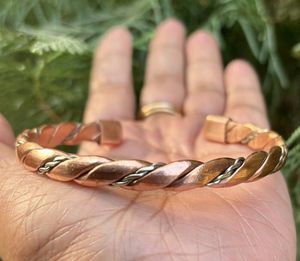 Contemporary <b>Copper</b> Bracelet Crafted from Pure <b>Copper</b> with Smooth Texture and Stylish Fashion Appeal - Product Image 5