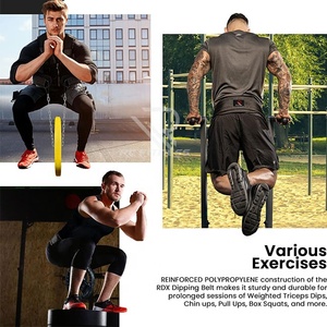 เข็มขัดยกน้ำหนัก RC Fitness Wear สีเขียวทหาร แบบหนาพิเศษ พร้อมโซ่เหล็ก สำหรับยิม ยาง EVA ABS บาร์เบลอเนกประสงค์ - Product Image 6