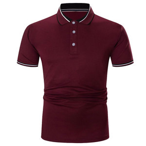 Direct Factory Supplier Men's Polo Shirt Short Sleeve With Turn <b>Down</b> Collar Breathable Summer Wear Men's Polo Shirt OEM Service - Product Image 3