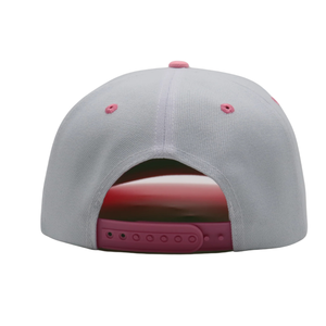Gorra Snapback AKA con Letras Blancas, Gorra de Béisbol con Letra Bordada en Verde, Visera Rosa, Ajustable, de Algodón, Estilo Casual - Product Image 4
