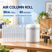 Rouleau de film à bulles protecteur anti-perforation 45 µm pour emballage en colonne d'air gonflable en vrac
